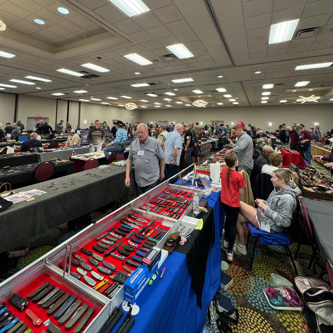 Janesville, WI Badger Knife Show Set Up 2026